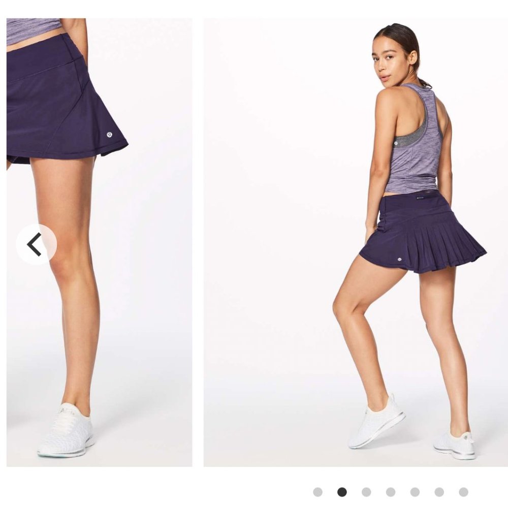 Lululemon Circuit Breaker Skirt 2 (Regular Length 13")- Navy Size 6